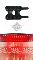 Enveloppe de Genou Souple pour Chevaux à Thérapie par Lumière Rouge 660nm 850nm Infrarouge LED 92 LED avec Contrôle par Panneau Tactile pour la Récupération Articulaire Équine et l'Équitation