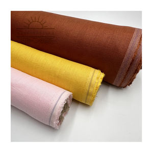 RIGU Textiles Haute Qualité Nouveau Matériel Cool Soft <span class=keywords><strong>Touch</strong></span> 100% Tissu de Lin Pur pour Vêtements de Mode Confortables - Product Image 1