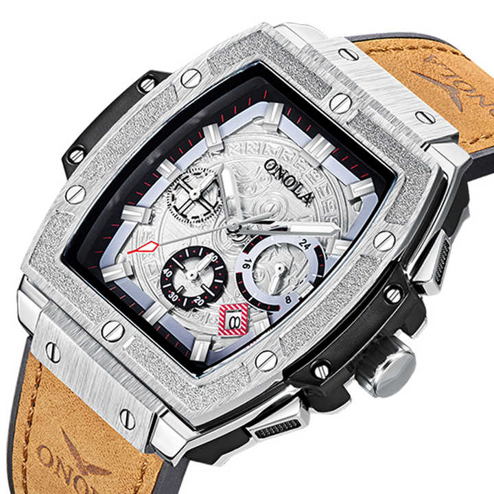 ONOLA 6825 Men's Luxury Quartz Watch - Chronograph Jam Tangan