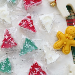 New Arrival Organic Christmas <b>Candles</b> Handmade Soy Wax Tree Shaped Aroma <b>Candles</b> - Product Image 2