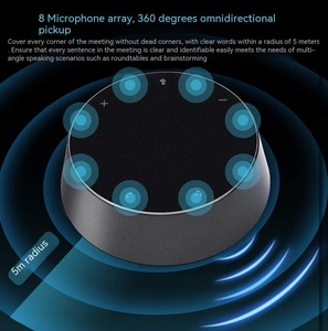 Micrófono Inteligente para Reuniones A8T de Largo Alcance con Reducción de Ruido Inteligente con IA de <span class=keywords><strong>Tencent</strong></span>, Micrófono Omnidireccional para Conferencias - Product Image 5