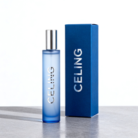 Flacon de parfum en verre personnalisé avec pompe pulvérisatrice, formes variées (10ml, 30ml, 50ml, 100ml), couvercle et boîte personnalisables, logo sur mesure