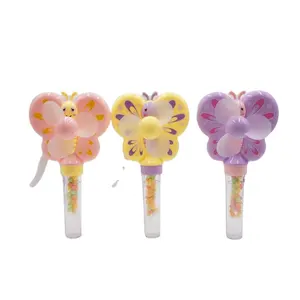 Tengrui new candy toy butterfly handoperated fan