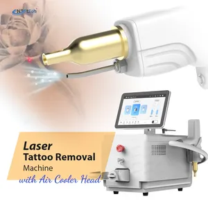 Máquina de descascar carbono para remoção de tatuagem a laser picolaser com comutação Q