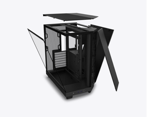 Funda de <span class=keywords><strong>PC</strong></span> de flujo de aire de Torre media de doble cámara compacta H6 Flow para escritorio de juegos - Product Image 6