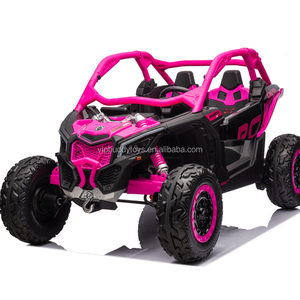 รถยนต์ไฟฟ้า Can Am Maverick UTV 4x4 ของเล่นเด็กแบบขี่ได้ 24V <span class=keywords><strong>2</strong></span> ที่นั่ง ผลิตจากพลาสติก สำหรับเด็กอายุ <span class=keywords><strong>2</strong></span>-4 ปี แบตเตอรี่แบบชาร์จได้ - Product Image 2