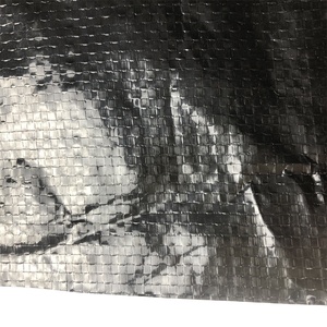 Membrane imperméable noire de revêtement d'étang de pisciculture de poly renforcée par HDPE pour la <span class=keywords><strong>piscine</strong></span> de crevette de poisson - Product Image 3