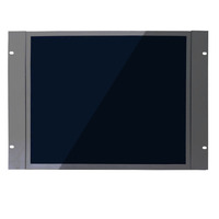 Moniteur LCD de qualité industrielle de 19 pouces résolution 1280x1024 rapport d'aspect 4:3 écran tactile résistif/capacitif multi-interface