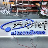 Enseigne LED Cornall, lettres en relief LED personnalisées, acrylique 3D rétroéclairé, multicolores, transformateur IP67, publicité intérieure, hôtels, bars, boutiques