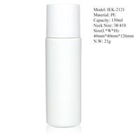 Flacon de déodorant roll-on personnalisé Idealpak blanc 150 ml en PE pour crème et masque visage