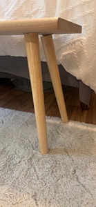 Patas de Muebles Cónicas de Madera Natural Roscada, Patas de Muebles de Madera Maciza, Diseño Tradicional, Estilo Moderno de Mediados de Siglo, Muebles DIY - Product Image 4
