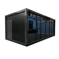 Casa Contenedor Prefabricada Moderna y Expandible de 40/20 Pies, Lista para Habitar, con 2, 3, 4 o 5 Dormitorios, Villa Prefabricada Portátil