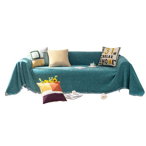 <b>Sofa</b> <b>Cover</b> Chenille Solid Color 145-185CM Full Coverage Modern Minimalist All Season Slipcover - Product Image 5