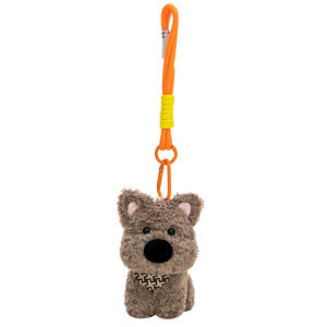 Llavero de Peluche de Algodón PP de Cavalli West Highland Terrier, Muñeco de Cachorro Realista y Suave, Adorable Peluche de Animal, Amuleto para Bolso, Regalo para Amantes de los Perros - Product Image 2