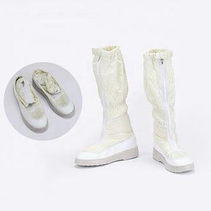 Chaussures de sécurité pour femme, offre spéciale, semelle Anti-statique, bottes longues pour atelier, travail ESD - Product Image 1