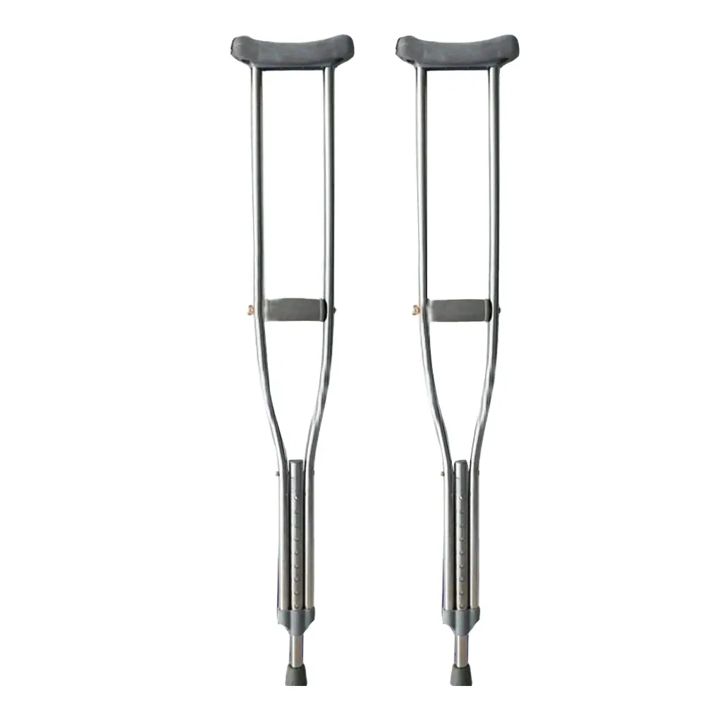Adjustable Underarm Thick Stainless Steel Medical Disabled Elbow Crutches