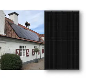 Hot Sales Zwart Monokristallijn 370W 365W 360W 350W Volledige Zwart Zonnepaneel Voor Solar Pv Systeem