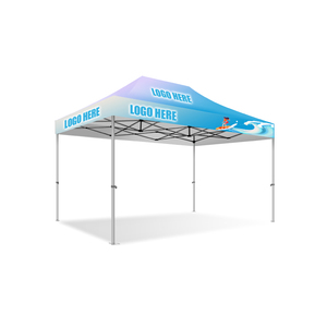 Durable 10x15ft Outdoor Foldable Water-Resistant Stylish Logo Custom Canopy Adjustable Easy-To-Use <strong>Tent</strong> With 40mm Aluminum Frame - Product Image 1
