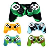 Coque en silicone NSLikey pour manette Playstation 3 PS3, camouflage, protection souple en silicone