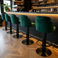Nouvelle Arrivée 2026 - Chaise de Salle à Manger Rotative en Métal, Style Nordique Minimaliste, pour Restaurant Occidental et Bar