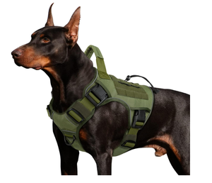<span class=keywords><strong>Harness</strong></span> Anjing Taktis Heavy-Duty dengan Logam Personalisasi untuk Pelatihan Layanan, Vest <span class=keywords><strong>Harness</strong></span> Premium Bernapas untuk Anjing Besar dan Sedang - Product Image 1
