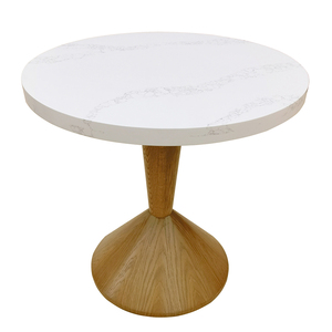 Villa Hôtel de luxe moderne personnalisée Table basse ronde en bois Table à thé nordique ronde en bois Table basse chambres d'hôtel de luxe - Product Image 3