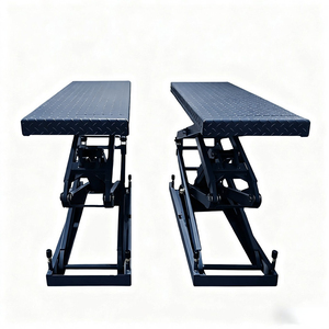 Lève-voiture portable électrique à déverrouillage rapide pour <span class=keywords><strong>garage</strong></span>, atelier et réparation rapide des véhicules – Ciseaux de levage souterrains - Product Image 1