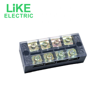 LiKE Electric TB-4506 Bornier Boîte de distribution Bornier 6 positions 45A Connecteur de bornier fixe