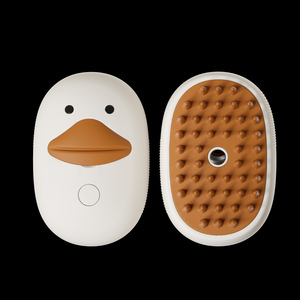 หวีกำจัดขนเป็ดไฟฟ้าสำหรับสุนัขและแมวผลิตภัณฑ์ดูแลสัตว์เลี้ยงหวีล้างแบบสเปรย์ฟรี - Product Image 3