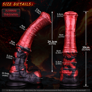NNSX Dildo a Forma di Grande Cavallo Lungo <span class=keywords><strong>30</strong></span> <span class=keywords><strong>cm</strong></span>, Pene Artificiale in Silicone Morbido, Dildo Mostruoso per Masturbazione Femminile, Giocattoli Sessuali - Product Image 2