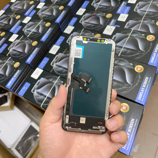 Novecel Wholesale OLED INCELL Screen Assembly for iPhone 16Pro 16e 14 15Pro 14Pro Max 13 12Pro Outer Cracked Screen Replacement