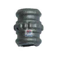 Colonne d'anneau en fer forgé traité thermiquement Huayi facile à souder pour porte cour service de modélisation 3D inclus