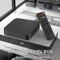 X96 Lite Android 14 Quad Core ARM Cortex A55 2 Go de RAM 16 Go de ROM Lecteur multimédia WiFi Boîtier décodeur 4K