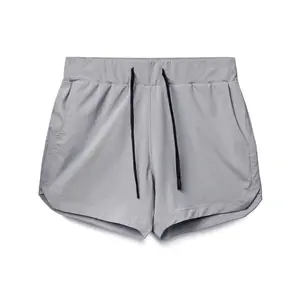 Nueva moda Pantalones cortos de entrenamiento de secado rápido para hombres 100% poliéster transpirable baloncesto logotipo personalizado pantalones cortos deportivos para hombres