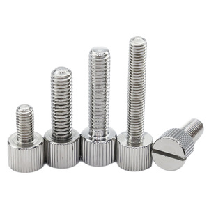 Tornillos de apriete manual con ranura de ocho direcciones de acero inoxidable 304 M2 M3 M4 M5 M6 de cabeza plana para la industria de la construcción - Product Image 1
