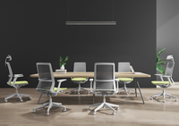 Offre Spéciale d'usine Chaise de bureau respirante Chaise visiteur rembourrée pivotante moderne de haute qualité