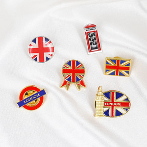 Vente en gros pays National canadien, Badge australie Us Pakistan royaume-uni France drapeau broche revers épingle/ - Product Image 2
