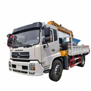 รถบรรทุกติดเครนไฮดรอลิก Dongfeng 8 ตัน แบบบูมตรง ขับเคลื่อน 4x2 พร้อมขาย - Product Image 3