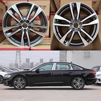 Jantes de voiture en alliage d'aluminium Auroad Upgrade 17 18 pouces 5x112 forgées style original ET35 CB 66.45 pour A3 A4 A5 A6 A7 A8