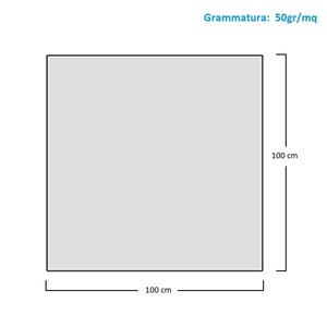 Tovaglie monouso giallo 100 100x100cm TNT resistenti e antimacchia per gli eventi - Product Image 2