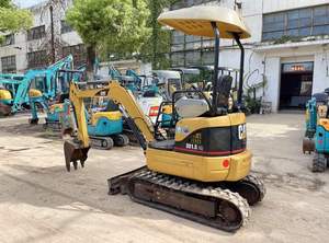 รถขุดขนาดเล็ก Caterpillar Cat 301.5 มือสอง ได้รับการรับรองมาตรฐาน CE รถขุดตีนตะขาบ Caterpillar 1T รุ่น 301.5 301.7 303 พร้อมอุปกรณ์เจาะดิน - Product Image 3