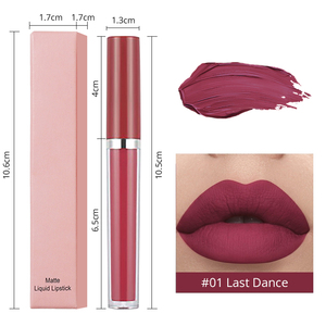 Custom Logo Private Label <strong>Mini</strong> Long Lasting Waterproof Vegan Non-stick Cup Liquid Nude Matte <strong>Lipstick</strong> - Product Image 4