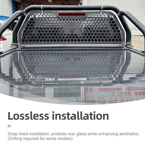 Filet <span class=keywords><strong>de</strong></span> <span class=keywords><strong>protection</strong></span> <span class=keywords><strong>de</strong></span> vitre arrière <span class=keywords><strong>pour</strong></span> Great Wall Pao Cannon Roll Bar - Accessoire modifié <span class=keywords><strong>pour</strong></span> pick-up version commerciale et tout-terrain - Product Image 3