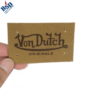 ملصقات جلدية ثلاثية الأبعاد بشعار مخصص منقوش، طباعة حريرية، قص بالليزر، صديقة للبيئة للجينز والأحذية والملابس والقبعات والمعاطف - Product Image 5