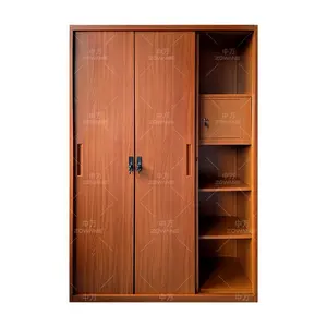 Armoire beauté almira détachable forgé durable design simple vêtements chambre acier armoire placard métal armoires bois fer