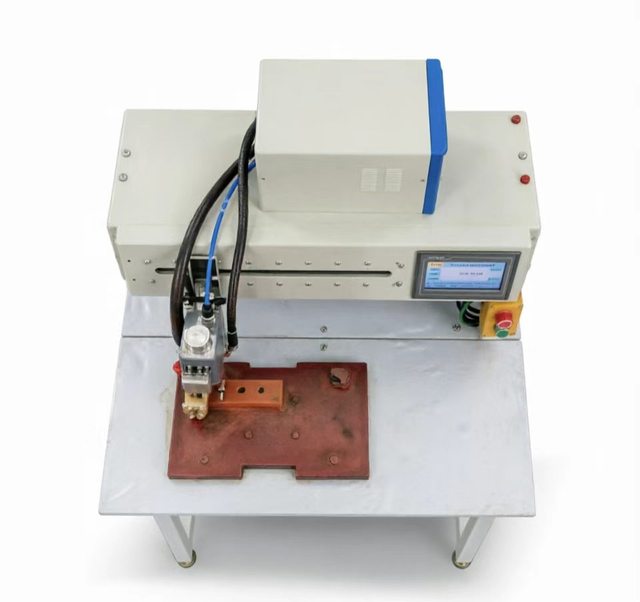 Desktop 4000A Single Side Welder 2500pcs/h for Small Cylindrical Polymer Battery PACK Automatic Single Side Spot Welding Machine