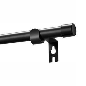 Bán buôn nối dài đôi thanh rèm đặt đơn giản cực kim loại với các tính năng điều chỉnh Rèm bài hát và phụ kiện - Product Image 2