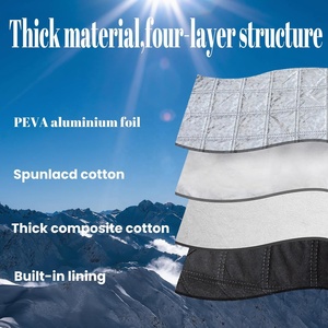 Housse de protection universelle 4 couches en <span class=keywords><strong>aluminium</strong></span> pour <span class=keywords><strong>pare</strong></span>-<span class=keywords><strong>brise</strong></span> de voiture, protection contre la neige, le soleil et le gel pour berlines, SUV et camions - Product Image 3