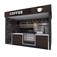 Mobilier de luxe pour café, solution de décoration élégante pour bar à café, présentoirs de luxe pour magasins commerciaux, aménagement extérieur de café