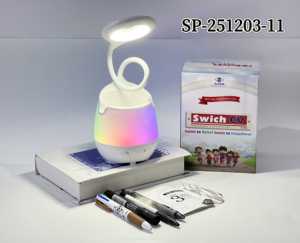 Lámpara de Escritorio LED 3 en 1 con Portalápices, Luz Nocturna RGB, Cuello de Cisne Flexible, Lámpara de Estudio <span class=keywords><strong>SP</strong></span>-251203-11 - Product Image 6